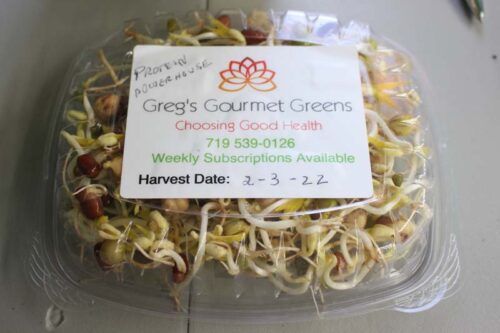 Retail Pack Protein Power Mix Sprouts Gregs Gourmet Greens